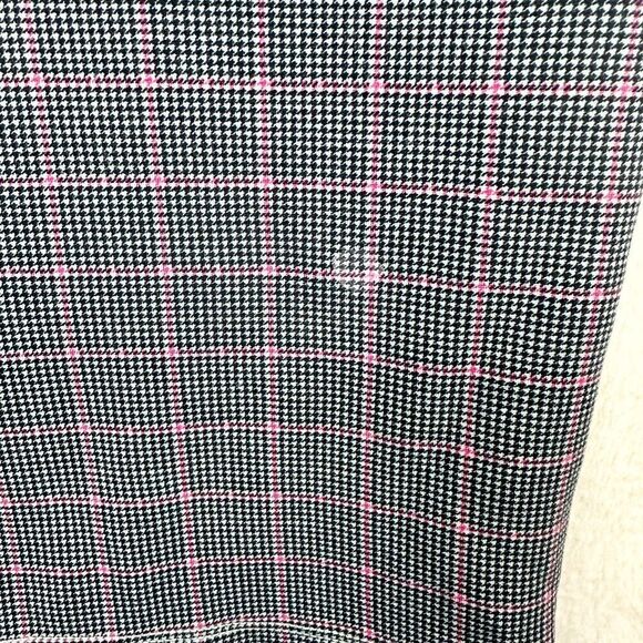 Betabrand Straight Leg Classic Dress Pant Yoga Pant XL Long Houndstooth Plaid - Picture 6 of 8